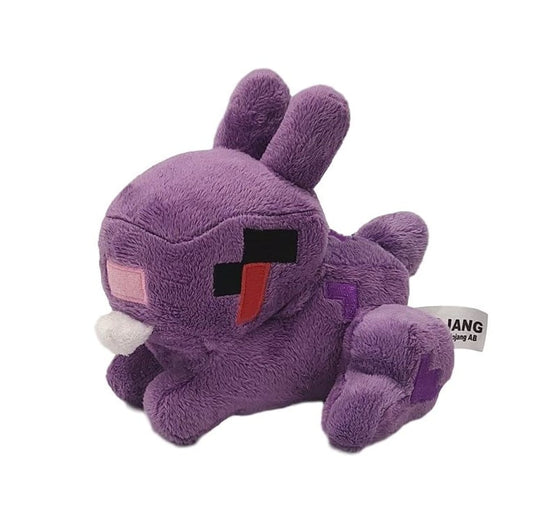 Minecraft Purple Rabbit 16cm Plush