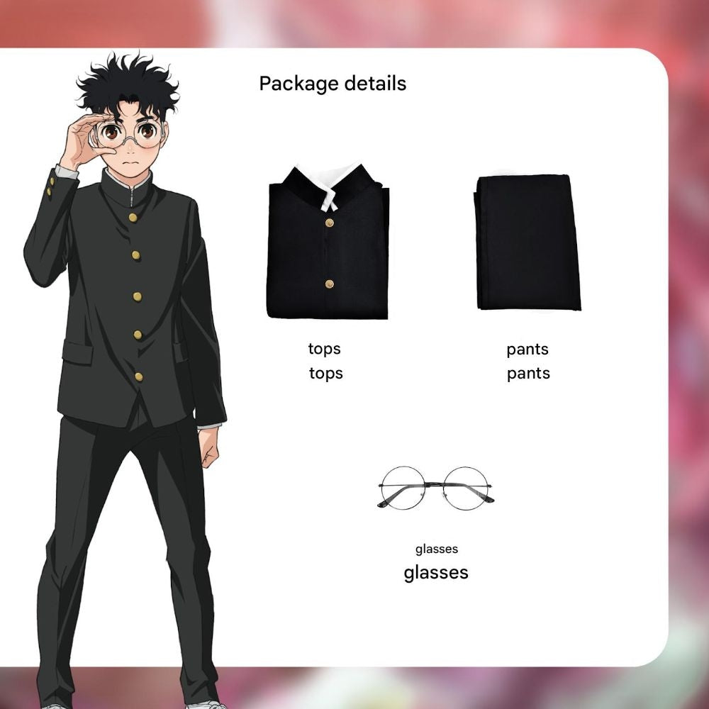 Dandadan Ken Takakura Okarun Uniform Cosplay Costume [sz:large]
