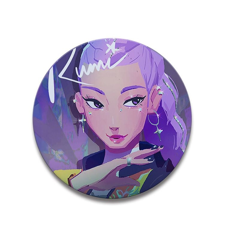 Kpop Demon Hunters 58mm Jumbo Badge Assorted