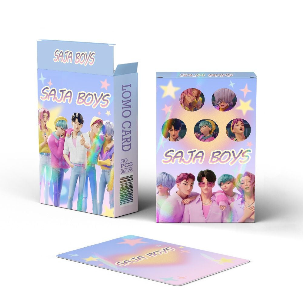 30pcs Kpop Demon Hunters Lomo Cards
