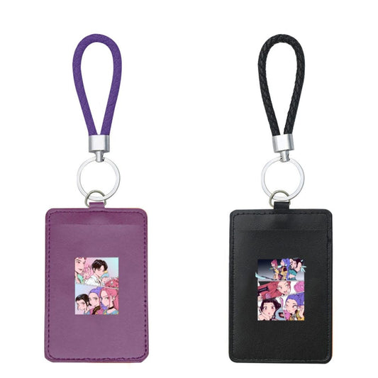 Kpop Demon Hunters Id Card Leather Holder Assorted