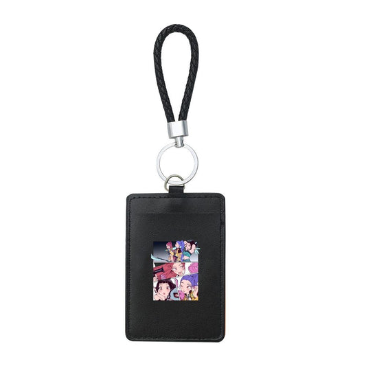 Kpop Demon Hunters Id Card Leather Holder Assorted
