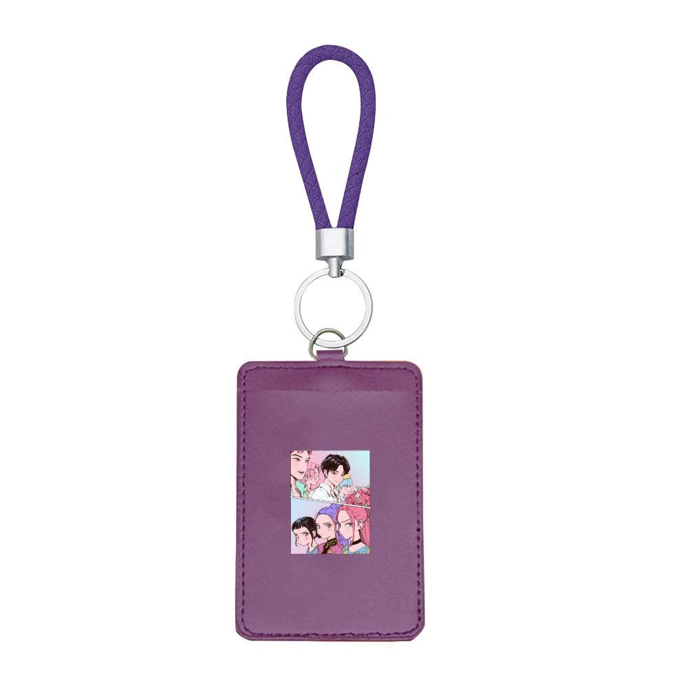 Kpop Demon Hunters Id Card Leather Holder Assorted