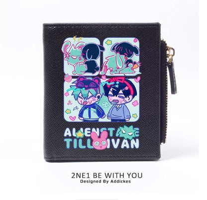 Alien Stage Short Wallet (tmall): Black [cl:black]