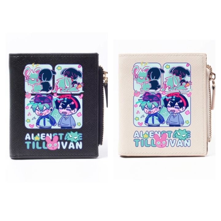 Alien Stage Short Wallet (tmall): Black [cl:black]