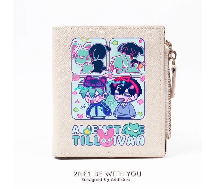 Alien Stage Short Wallet (tmall): White [cl:white]