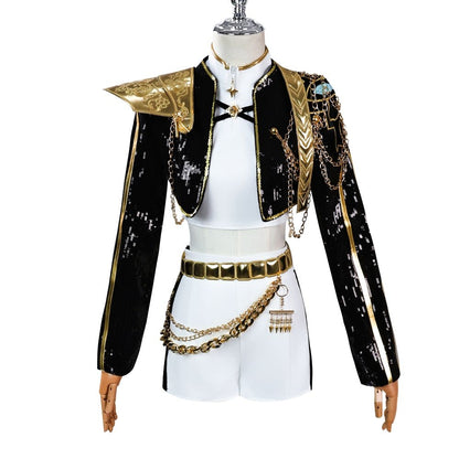 (special Order) Kpop Demon Hunters Rumi Golden Cosplay Costume: 1. Xs (au Xxxs - Xxs) [sz:xs]