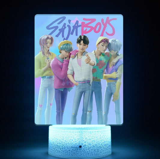 Kpop Demon Hunters Saja Boys Led Light