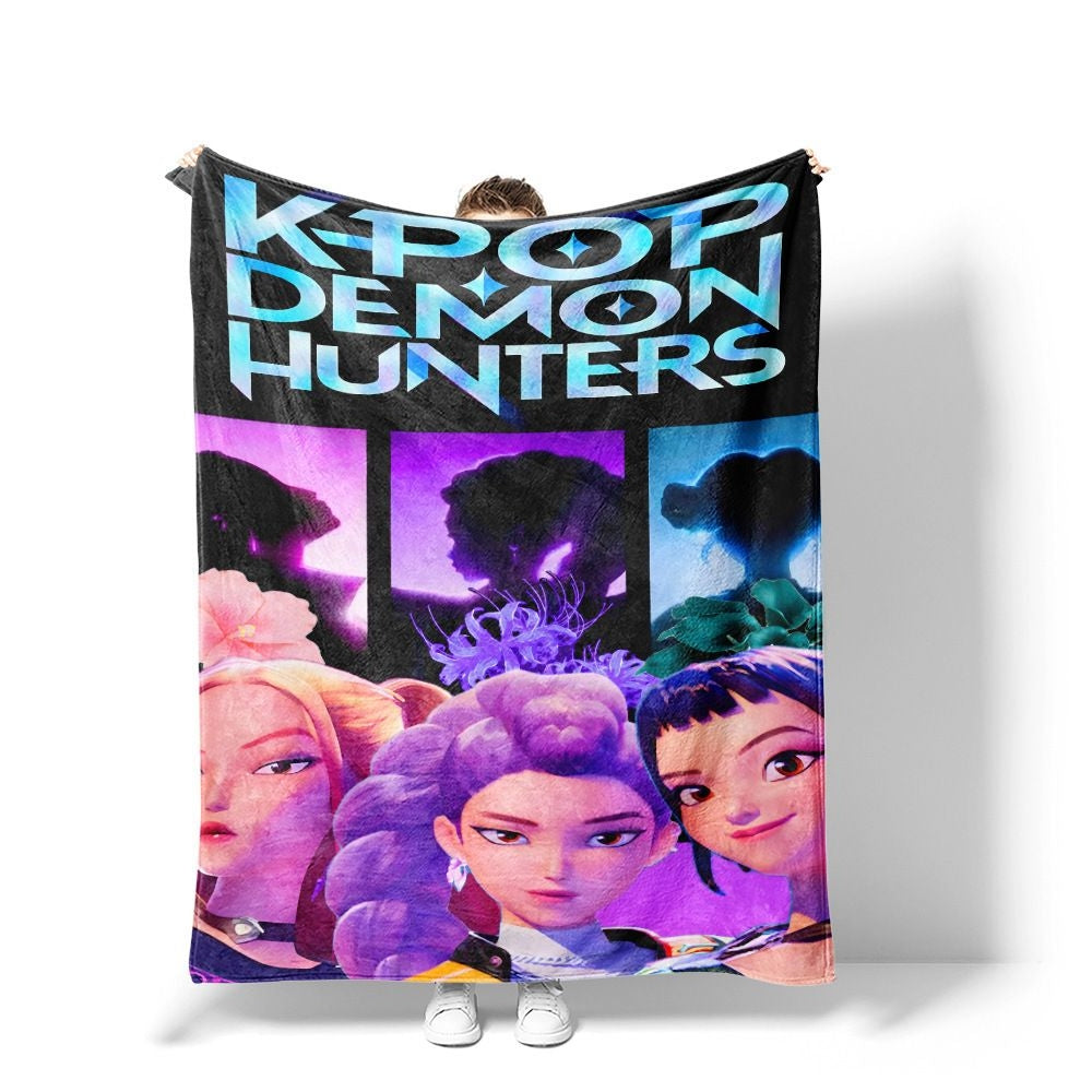 Kpop Demon Hunters 100*150cm Blanket