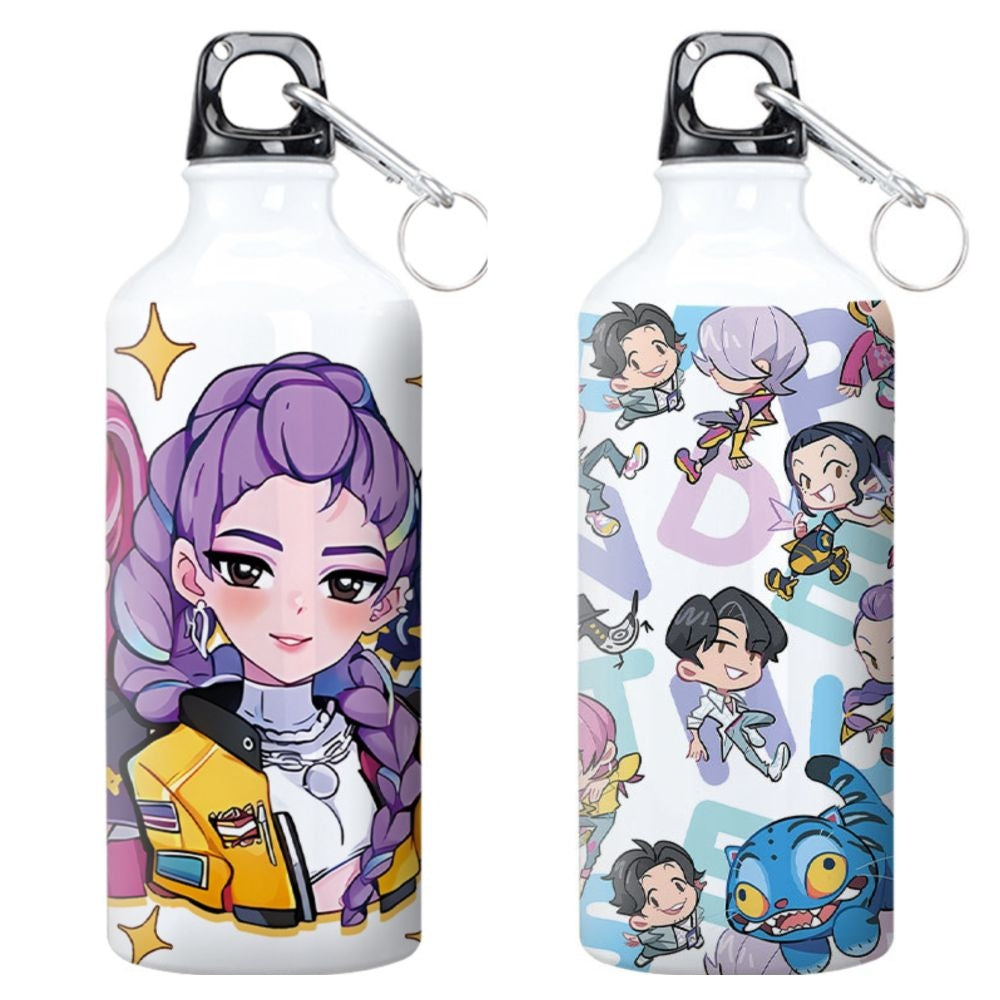 Kpop Demon Hunters Aluminum Water Bottle Assorted