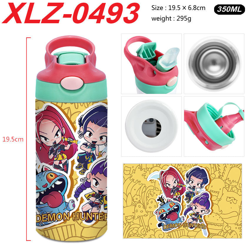 Kpop Demon Hunters Aluminum Water Bottle Assorted