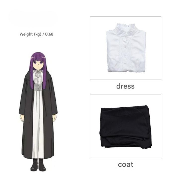 Frieren Beyond Journeys End Fern Cosplay Costume [sz:large]