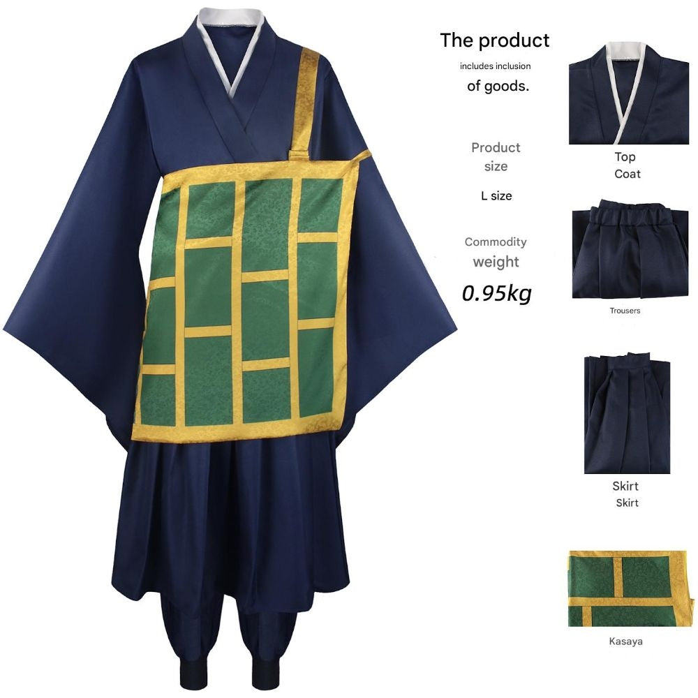Jujutsu Kaisen Suguru Geto Kenjaku Cosplay Costume [sz:large]
