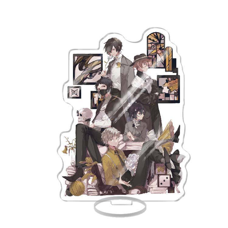Acrylic Stand 15cm - Bungou Stray Dogs New Design: Group [cl:group]