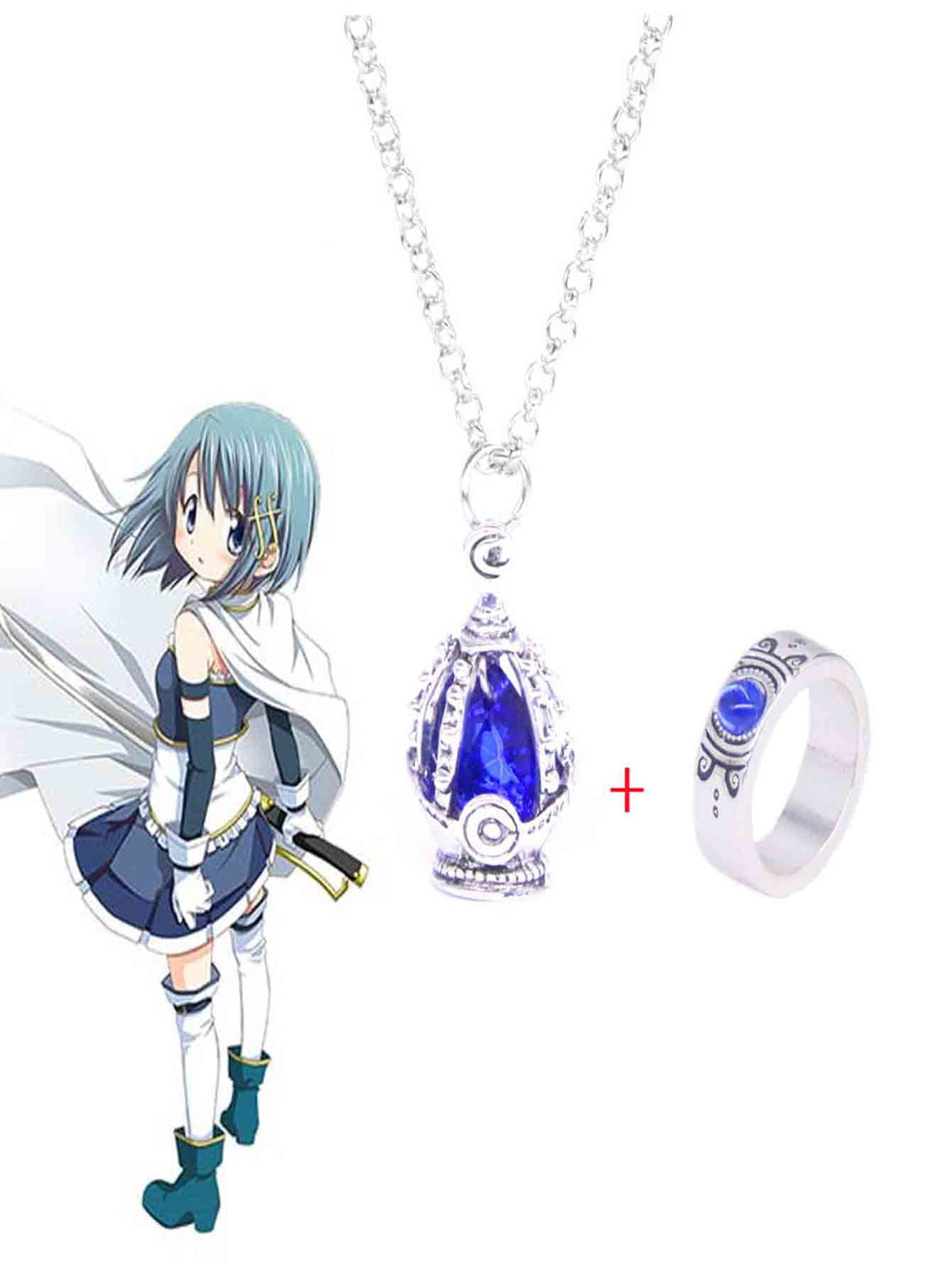 Madoka Magica Necklace & Ring Assorted