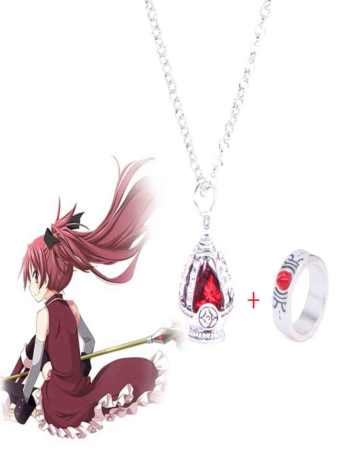 Madoka Magica Necklace & Ring Assorted
