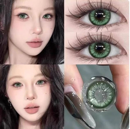 Contact Lenses Green - Natural Elf