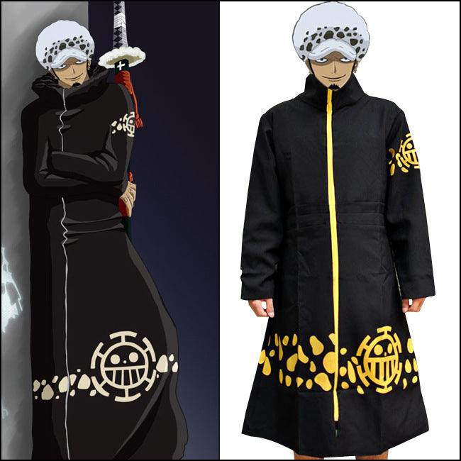 One Piece Trafalgar Law Cape Cosplay [sz:large]
