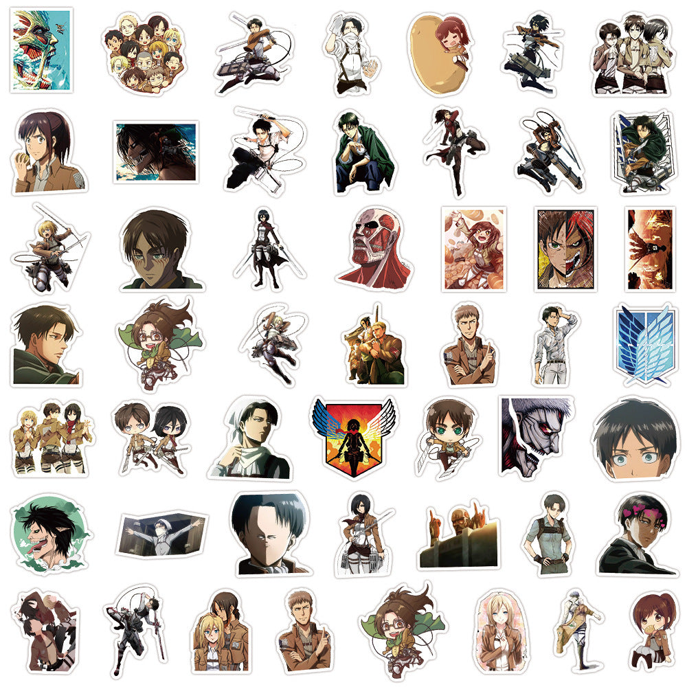 50pcs Attack On Titan Sticker Sp113