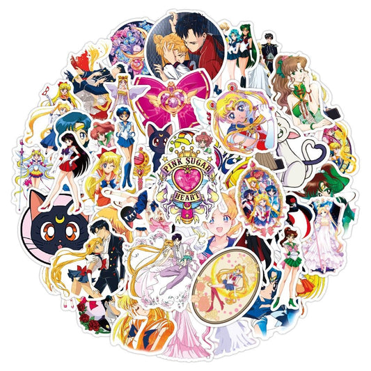 50pcs Sailor Moon Sticker Pack