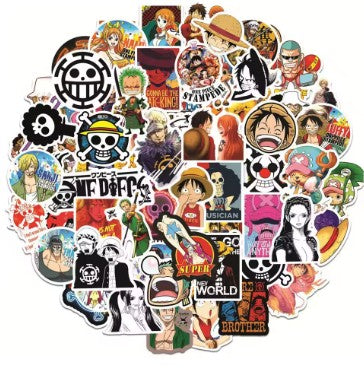 50pcs One Piece Sticker Pack