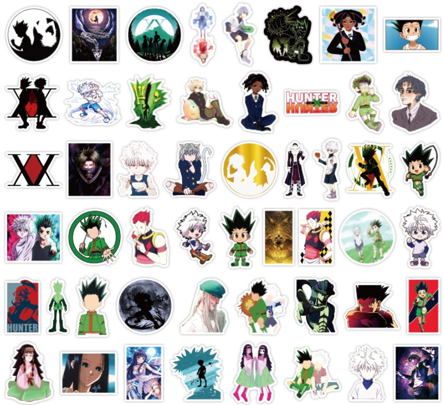 50pcs Sticker Pack Hunter X Hunter