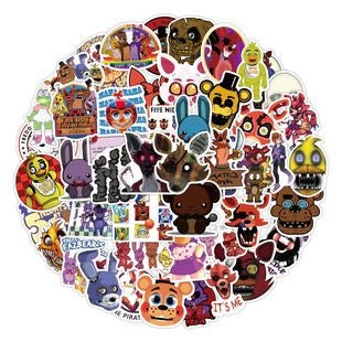50pcs Fnaf Sticker Pack