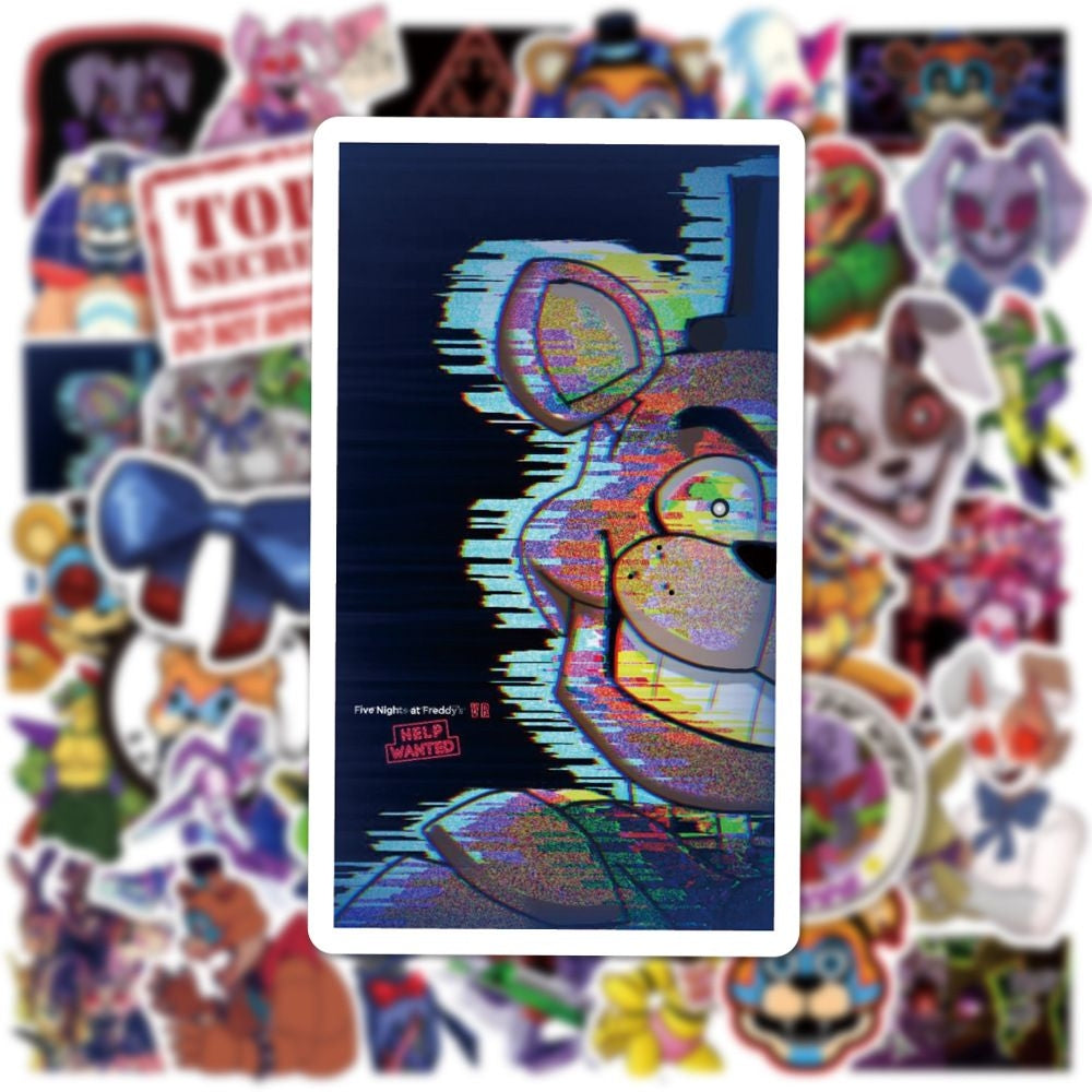 50pcs Fnaf Sticker Pack