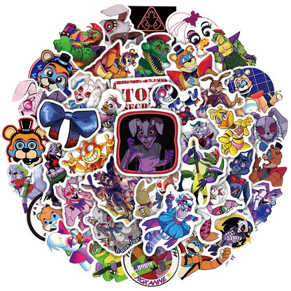50pcs Fnaf Sticker Pack