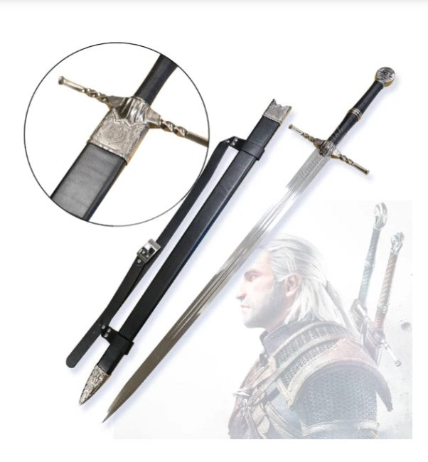 The Witcher 3: Geralt Of Rivia Steel Sword With Engravings Best Selling