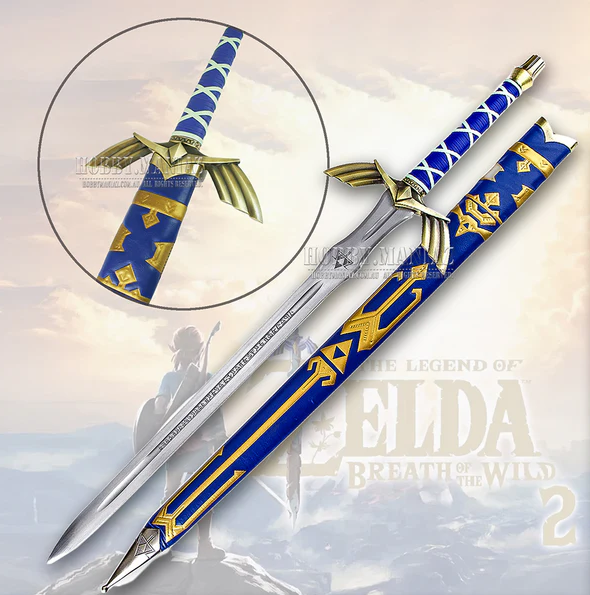 Zelda Links Replica Master Sword - 127cm