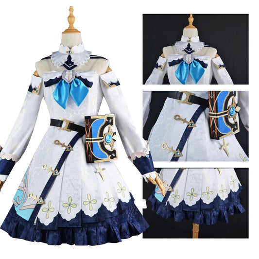 Genshin Impact Barbara Cosplay Costume [sz:large]
