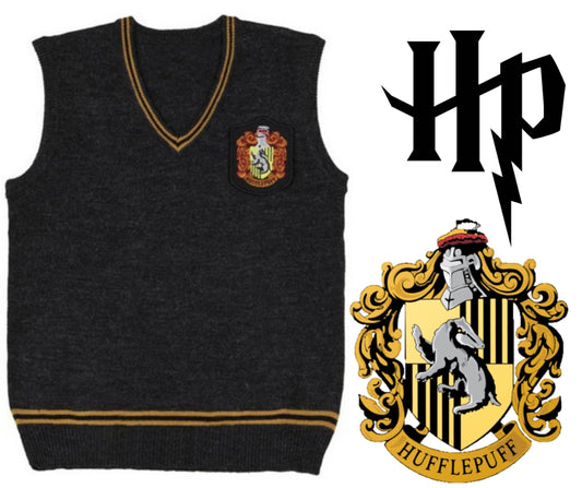Harry Potter Cosplay Hufflepuff Vest [sz:medium]