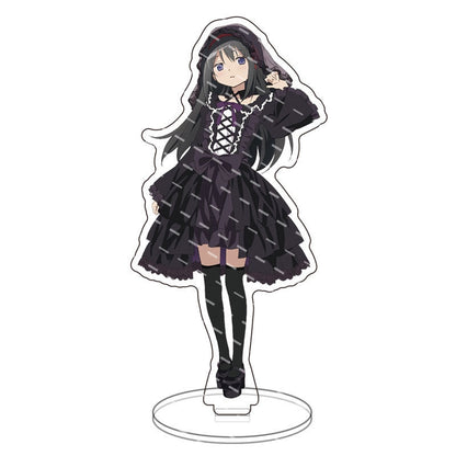 Madoka Magica In Black Dress 15cm Acrylic Stand -  Homura  Akemi [chr:homura Akemi]