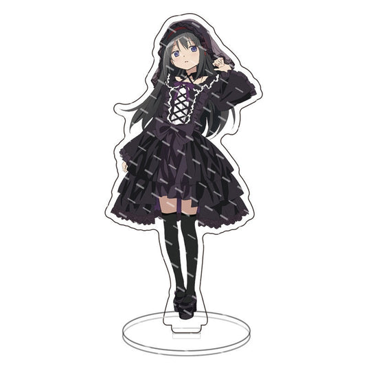 Madoka Magica In Black Dress 15cm Acrylic Stand -  Homura  Akemi [chr:homura Akemi]