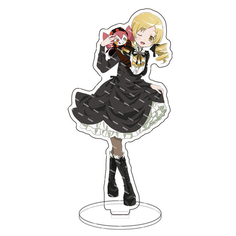 Madoka Magica In Black Dress 15cm Acrylic Stand -  Mami Tomoe [chr:mami Tomoe]