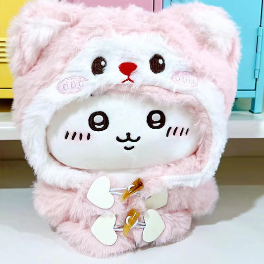 Chikawa 20cm W/ Fur Hoodie Plush Assorted