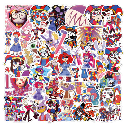 50pcs The Amazing Digital Circus Stickers