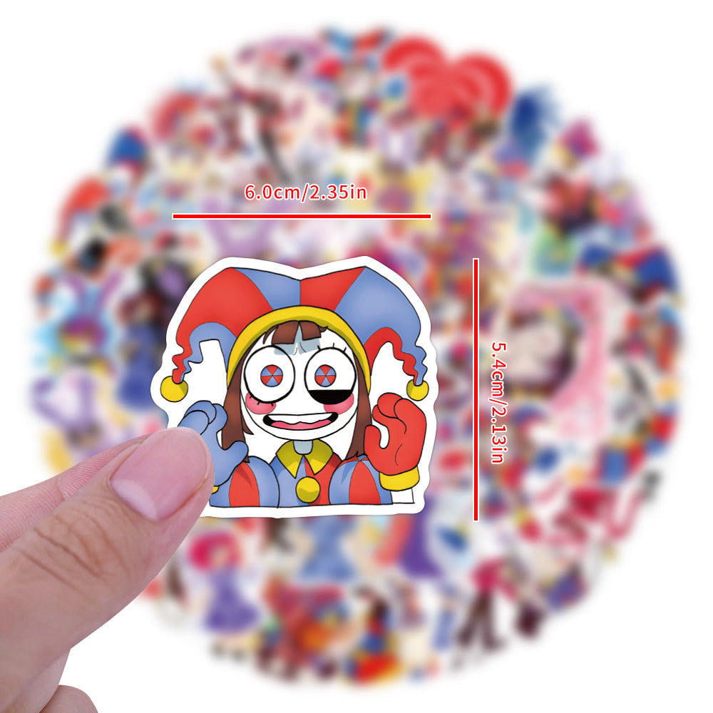 50pcs The Amazing Digital Circus Stickers