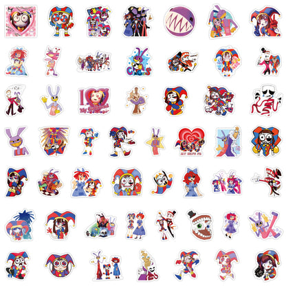50pcs The Amazing Digital Circus Stickers