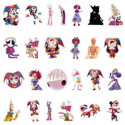 50pcs The Amazing Digital Circus Stickers