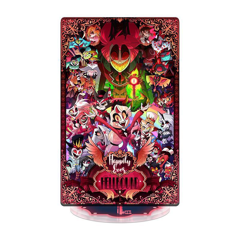 Acrylic Stand 15cm Hazbin Hotel Season 2 Colorful Background [cl:group]