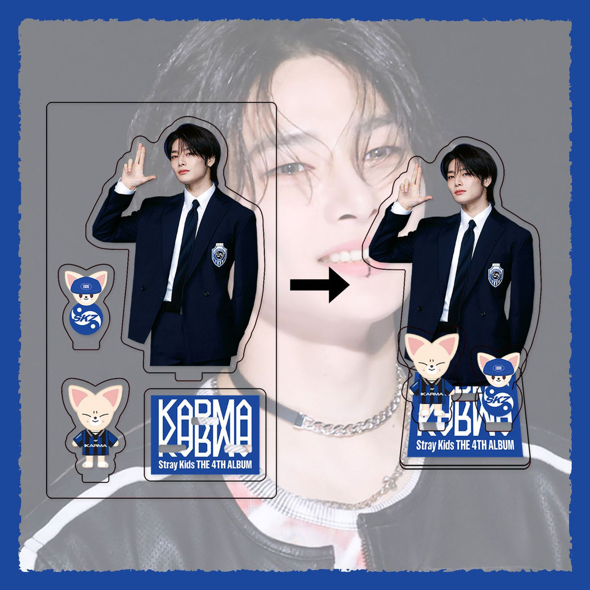 Acrylic Stand 15cm - Stray Kids Karma [chr:i.n]