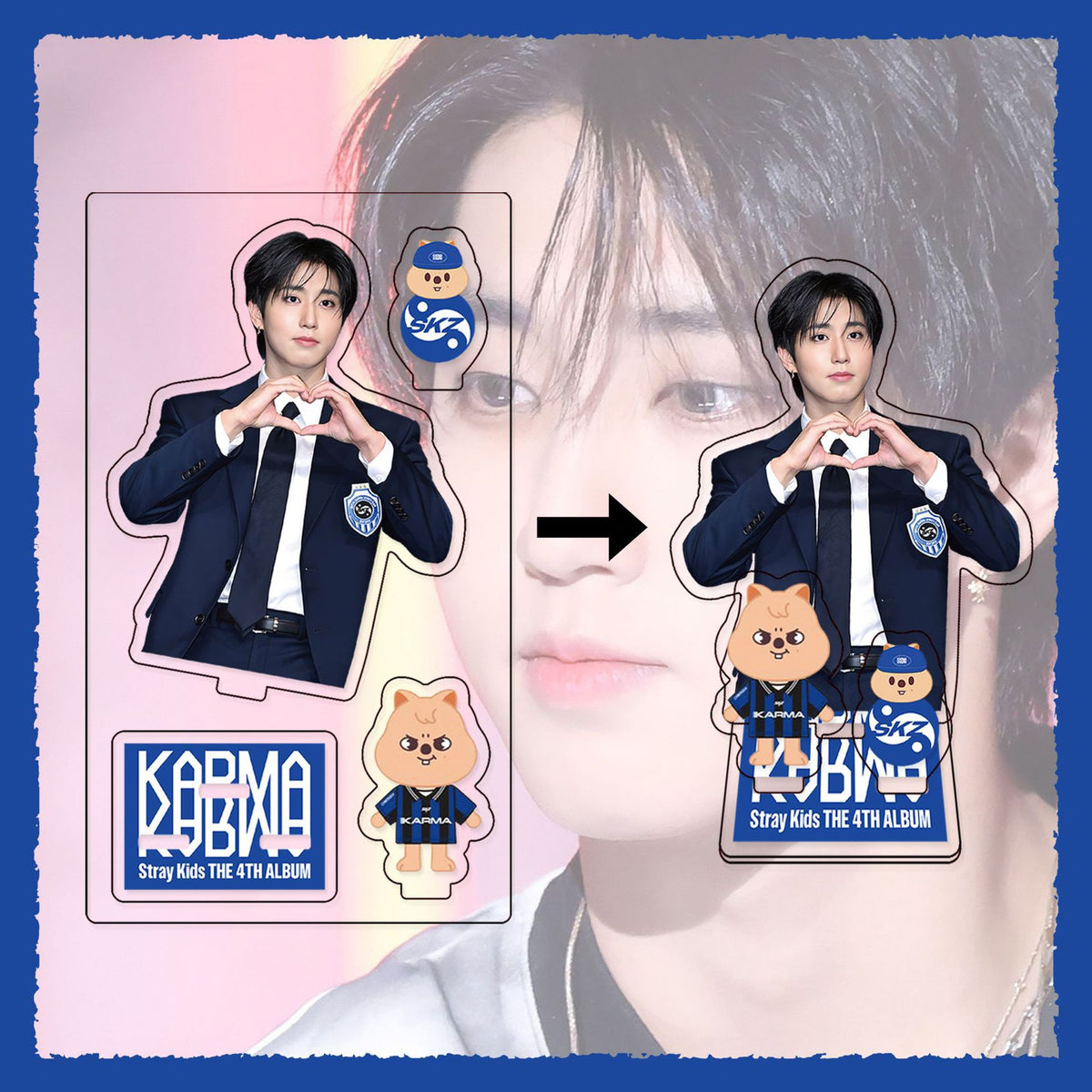 Acrylic Stand 15cm - Stray Kids Karma [chr:han]