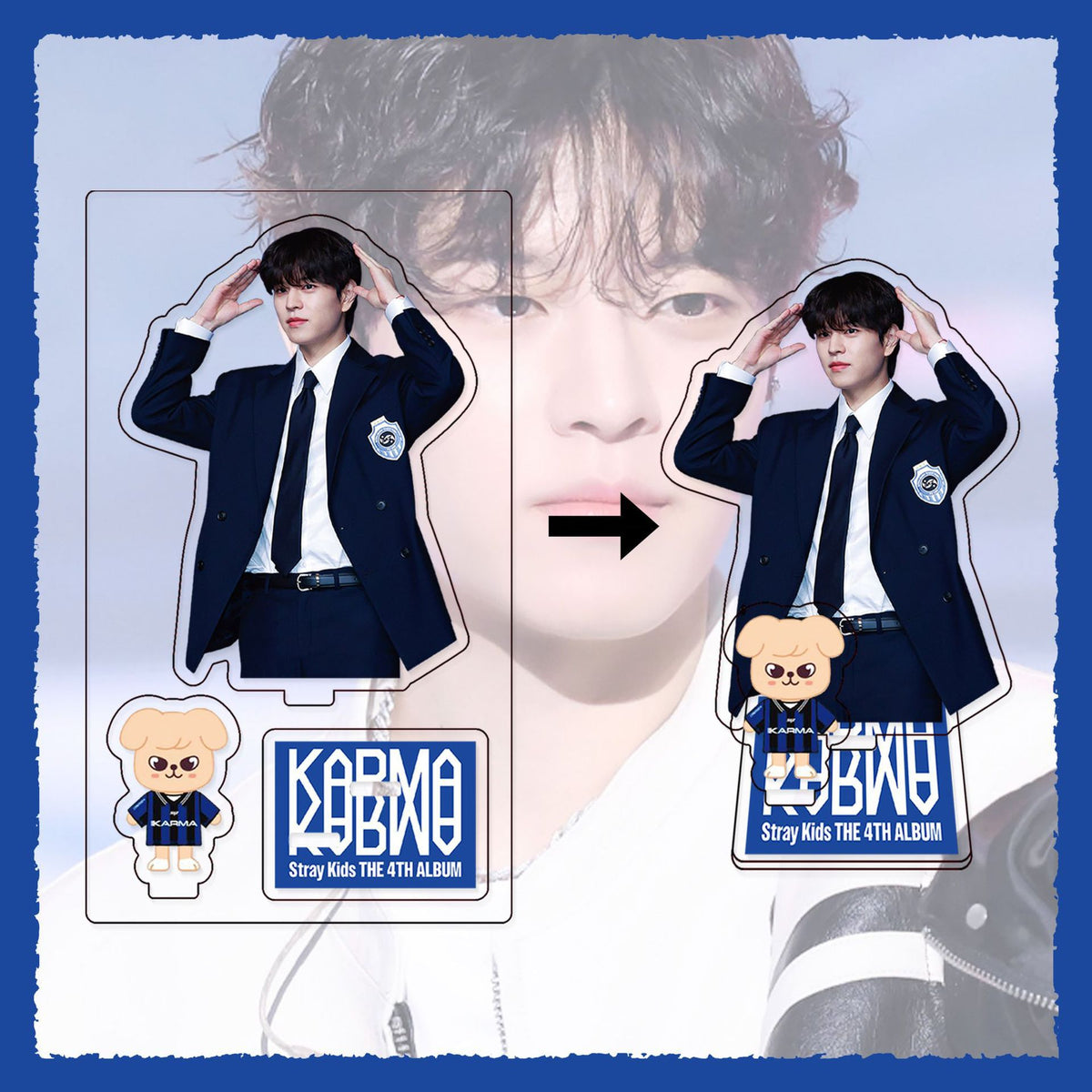 Acrylic Stand 15cm - Stray Kids Karma [chr:seungmin]