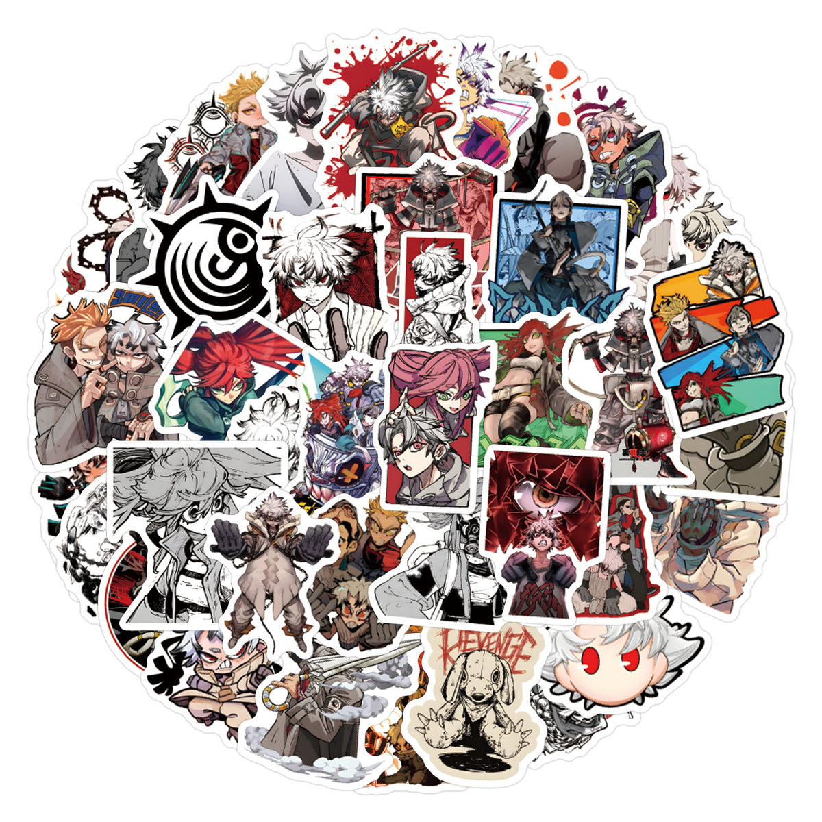 50pcs Gachiakuta Sticker Pack