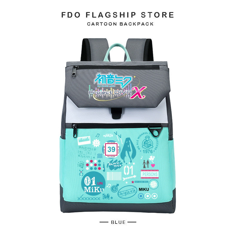 Hatsune Miku Blue Backpack