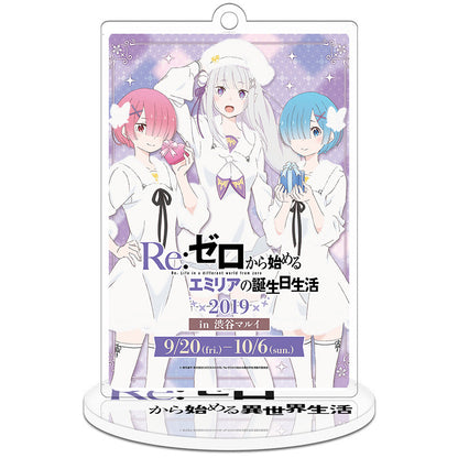 Acrylic Stand 15cm - Re:zero Starting  Life In Another World [chr:rem, Ram & Emilia]