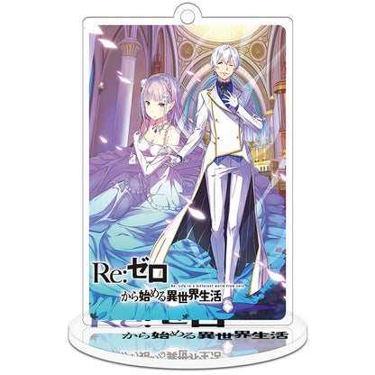 Acrylic Stand 15cm - Re:zero Starting  Life In Another World [chr:emilia & Regulus]