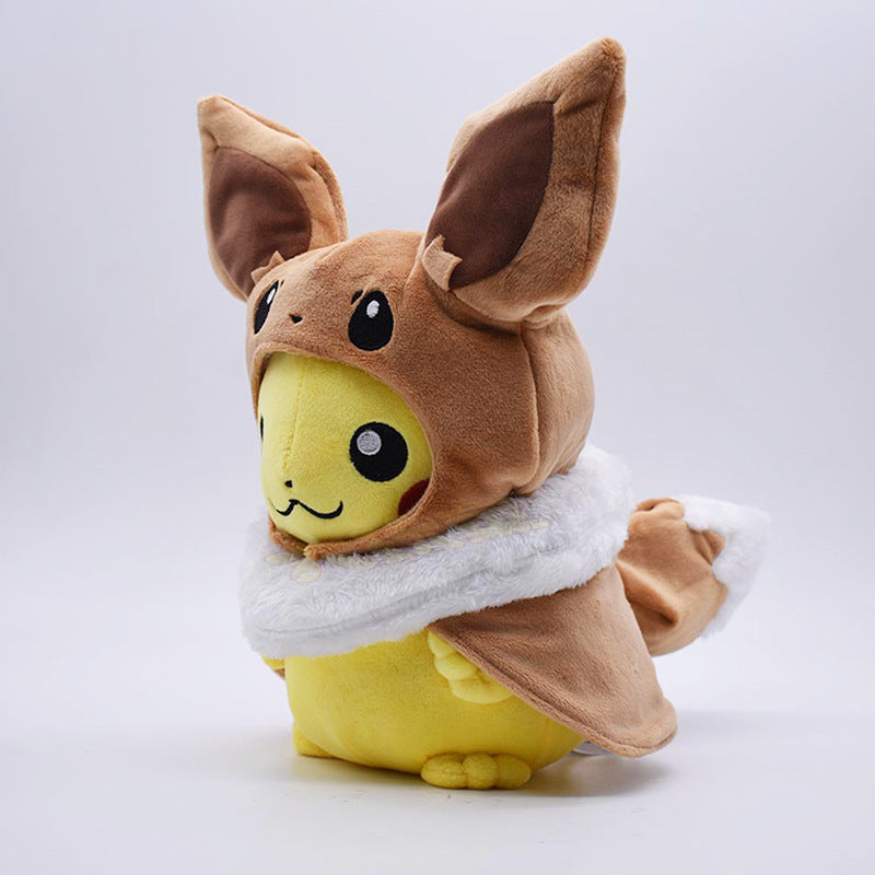Pokemon 30cm Plush - Pikachu In Eevee Costume